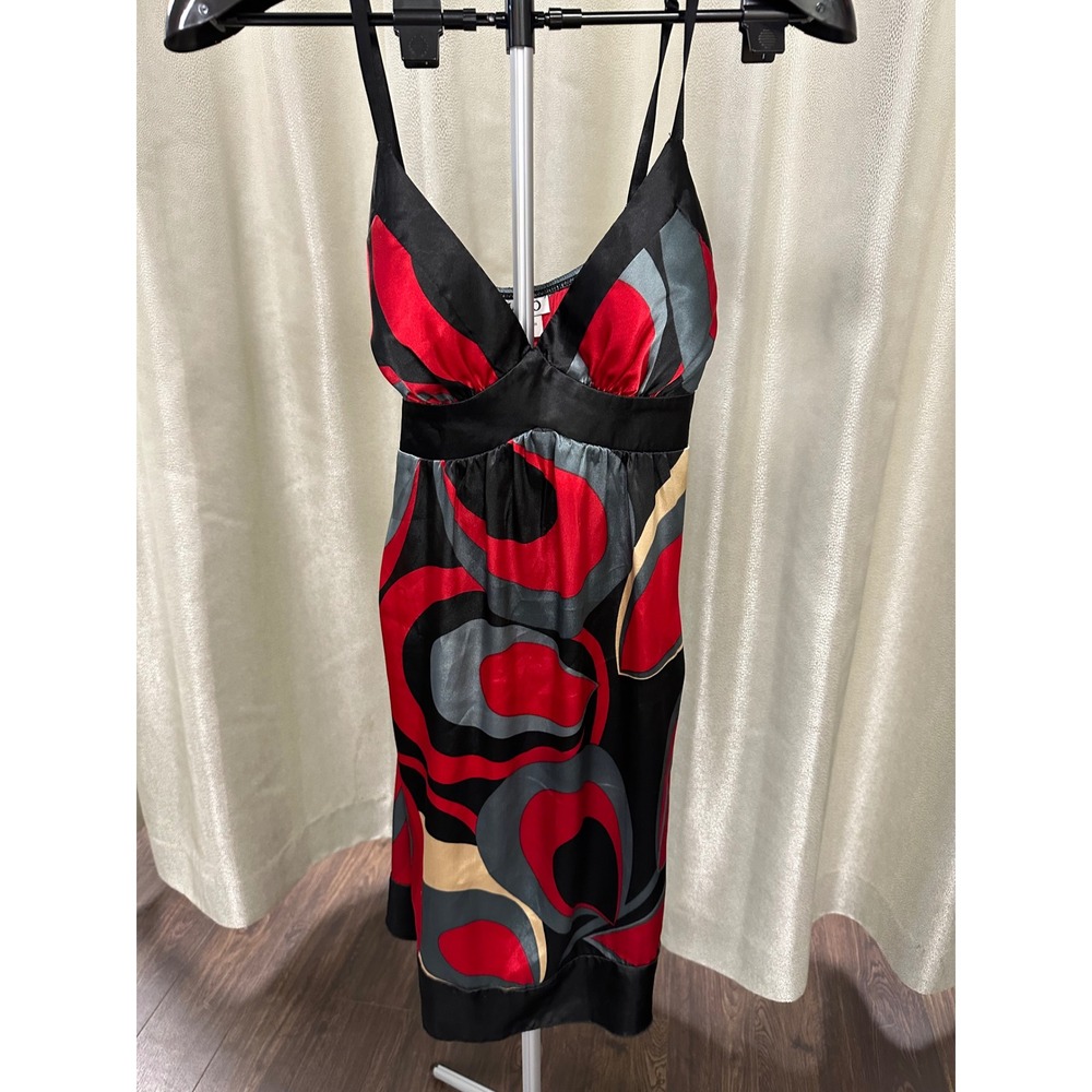 Vintage Y2K Halo / Heart & Soul Abstract Babydoll Dress‎
